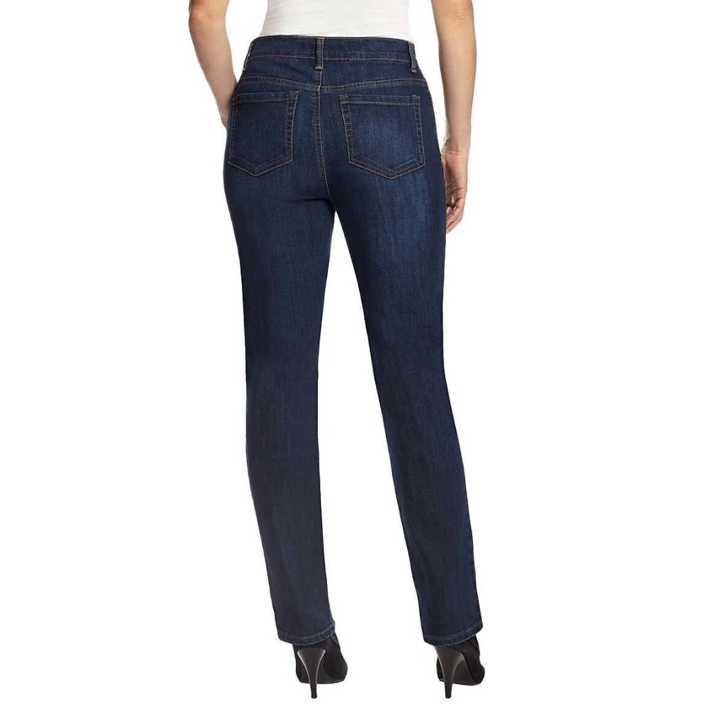 NWT Women's Plus Size 22W Short Slimming Jean Gloria Vanderbilt - Picture 2 of 7